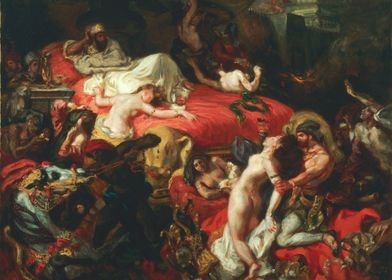 Death of Sardanapalus 1844