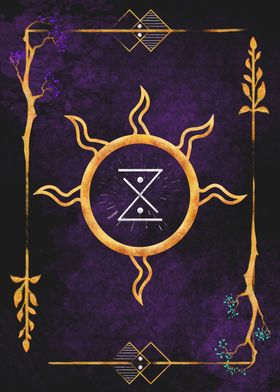 Dark Sun Tarot Card Art