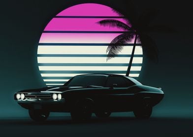 retro car