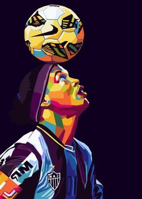 ronaldinho wpap art