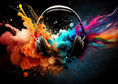 Headphones Colorful