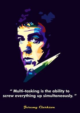 Jeremy Clarkson Wpap Art