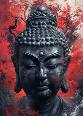 Abstract Buddha
