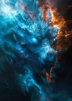 blue ice dragon