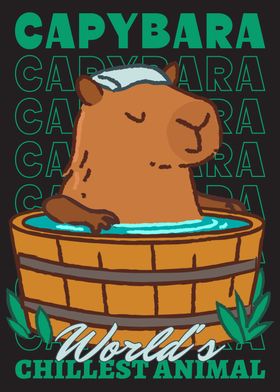 Capybara Chillest Animal