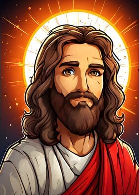 Cartoon Jesus