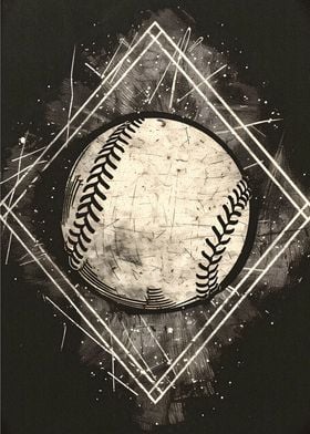 Grunge Baseball