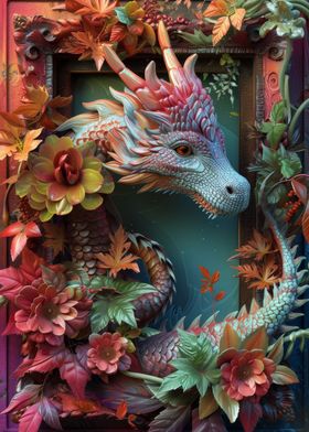 3D dragon