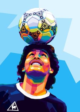 Maradona Wpap Pop Art