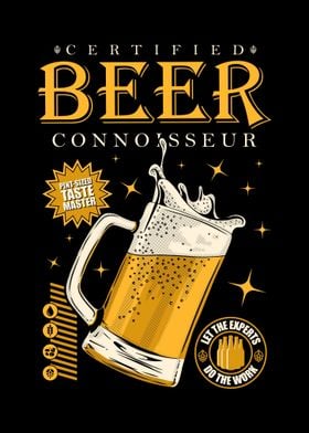 Certified Beer Connoiseur