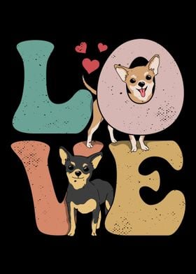 Chihuahua Dog LOVE