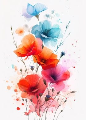 Watercolor Flowers