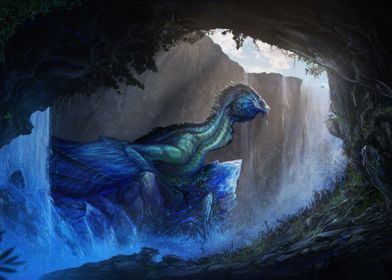 Waterfall Cave Dragon