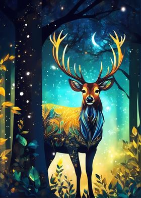 Magic Realism Deer