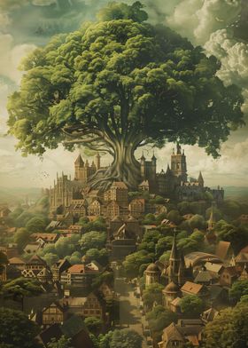 Medieval Giant Tree City