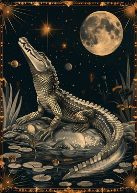 Big Crocodile Tarot Cards