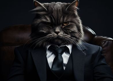 Business cat