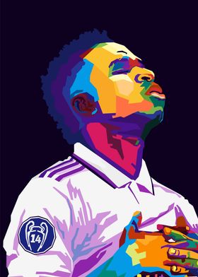 Vinicius JR Wpap Art