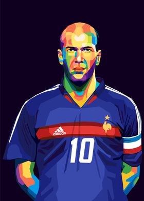 zidane wpap art