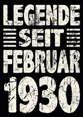 Februar 1930 94 Jahre