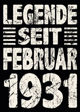 Februar 1931 93 Jahre