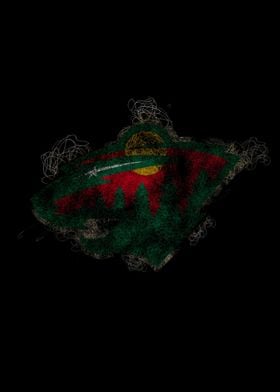 Minnesota Wild Scribbles