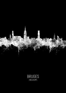 Bruges Skyline Belgium