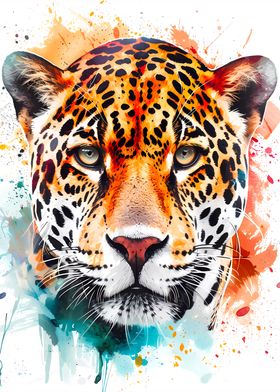 Jaguar Watercolor