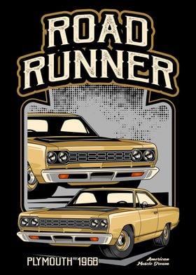 Road Runner Muscle Car