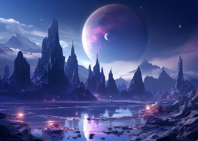 Planet Paradise Landscape