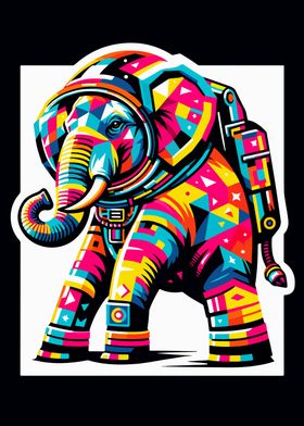 elephant astronaut wpap