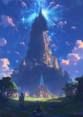 Sky Anime Landscape