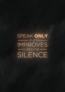 improving silence