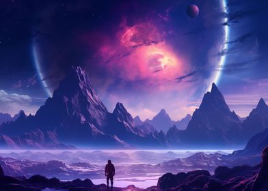 Space Paradise Landscape