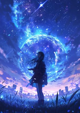 Night Sky Anime