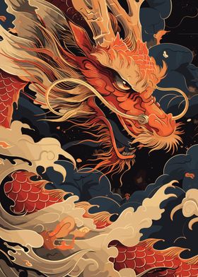 Chinese Dragon New Year