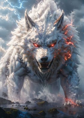 Mythical Storm Wolf