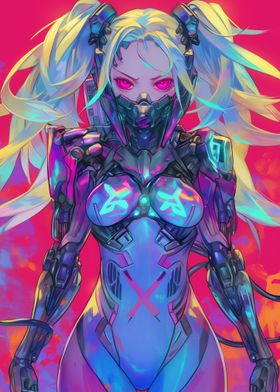 Anime Girl Futuristic