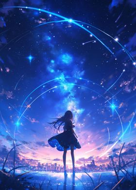 Night Sky Anime