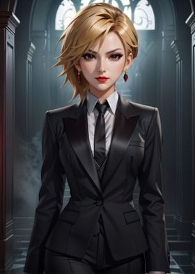Elena Turk (Black Suit)