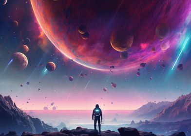 Space Paradise Landscape