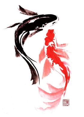 Crimson Dance Koi