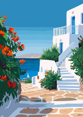 Greece Mykonos Travel Vibe