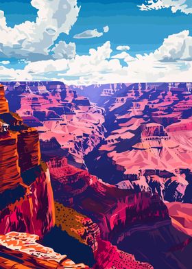 Grand Canyon Scenery Art