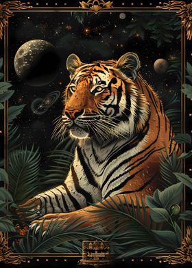 Tiger Tarot Card