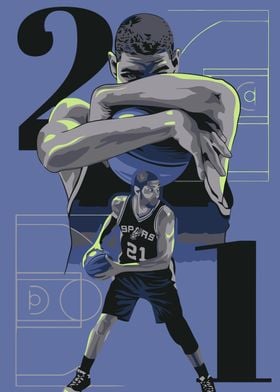 San Antonio Spurs Art