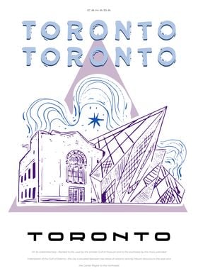 Toronto big city poster