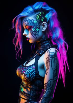 Cybergoth Babe No2