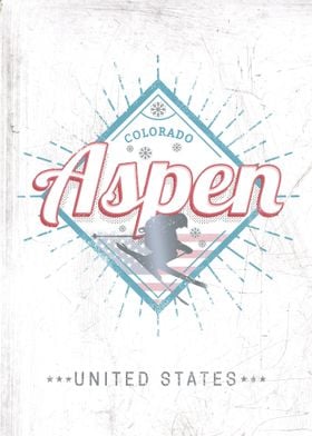 Aspen Skier Colorado USA 