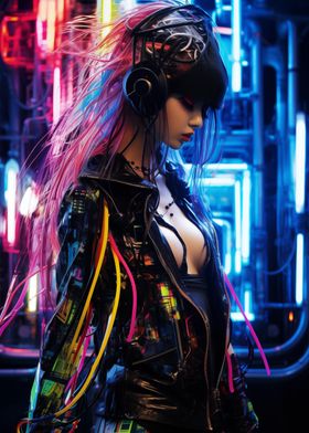 Cybergoth Babe No6